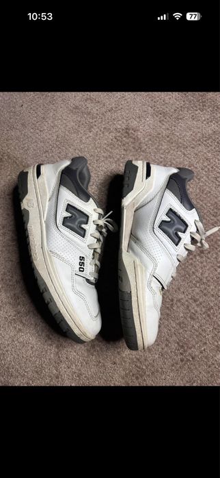 Buty Sneakersy New Balance 550 44.5 Og white