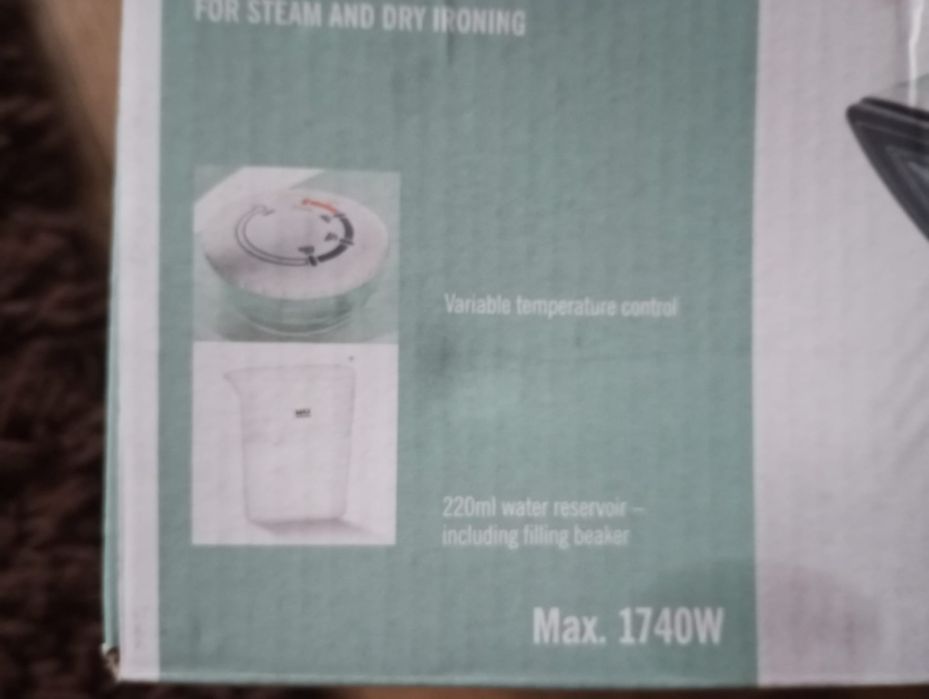 Nowe żelazko parowe Silver crest steam iron