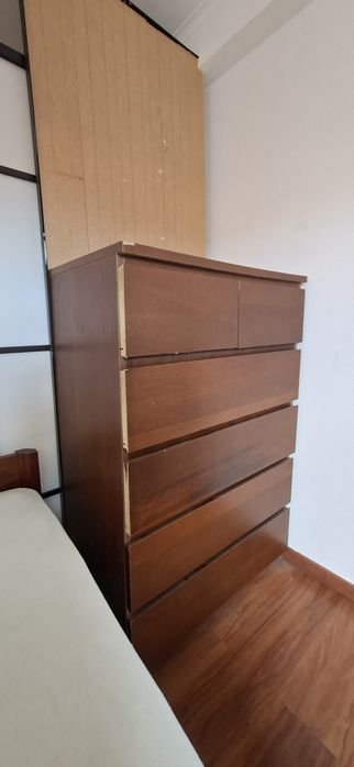 Cómoda 4 gavetas grandes e 2 pequenas