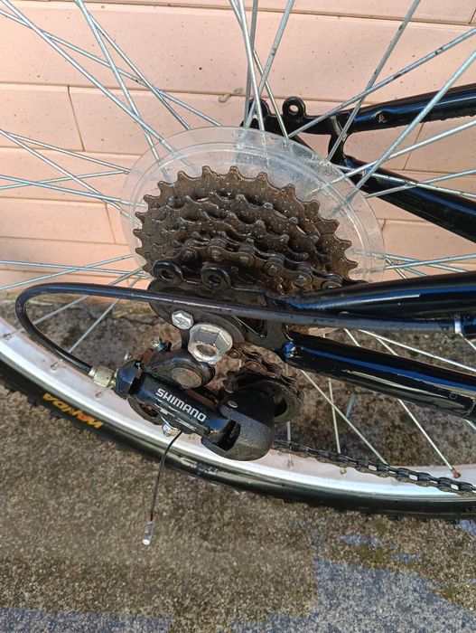Bicicleta com 100kms de uso