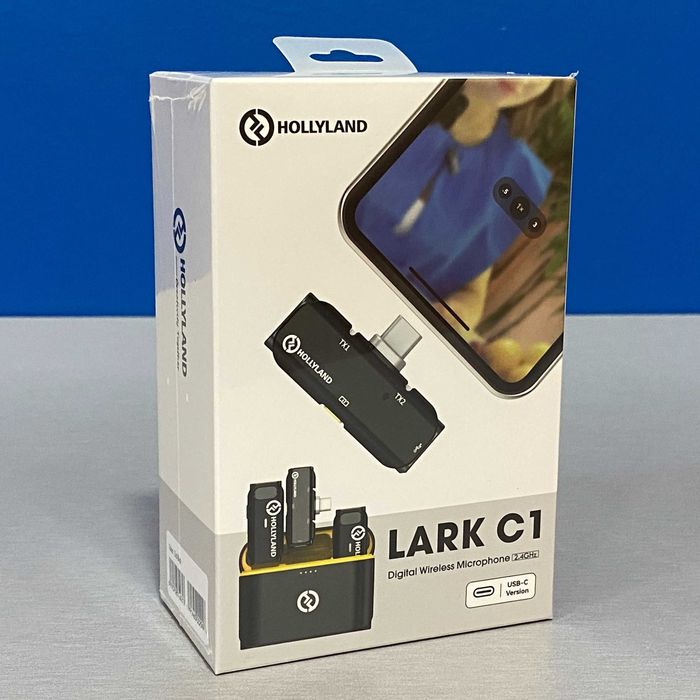 Hollyland Lark C1 Duo | USB-C (SELADO - 3 ANOS DE GARANTIA)