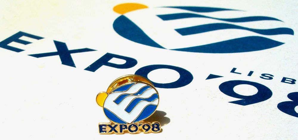 Pins da maior exposição de Portugal -EXPO´98