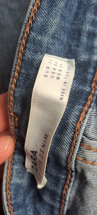 Spodnie damskie zara rozmiar 36