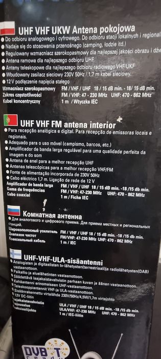 Antena tv interior