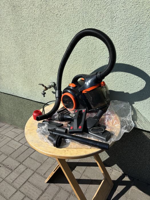 Odkurzacz Kesser KZB 1000–1200W komplet akcesoriów działa
