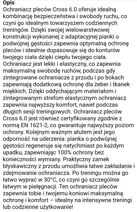 Kamizelka jeździecka Komperdell Horze rozm. M