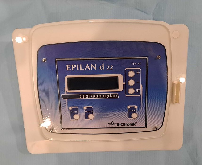 Epilan d22 Biotronik polski do elektrokoagulacji zmian i usuwania owłosienia