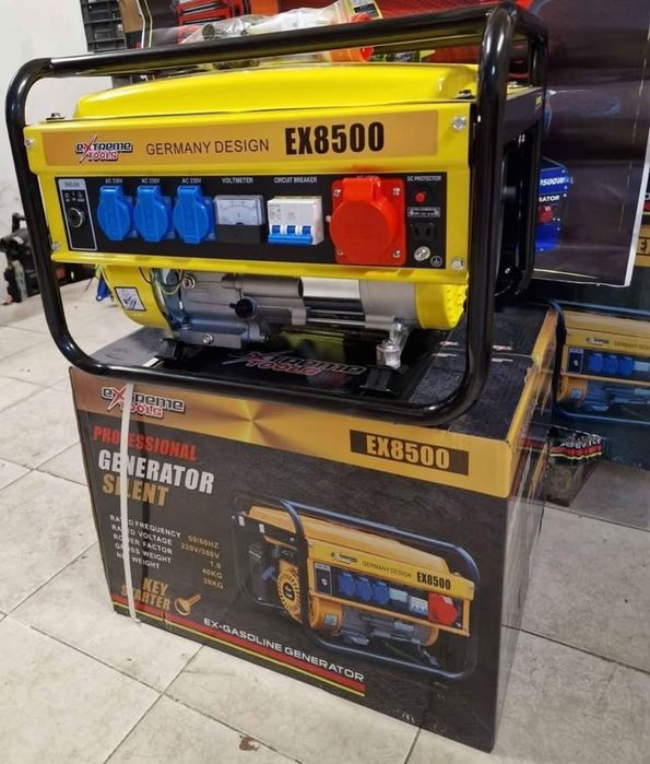 Gerador a Gasolina Trifasico e Monofasico GERMANY 8500W