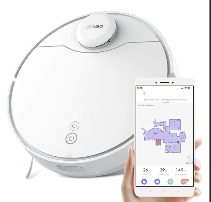 Миючий робот-пилосос 360 S6 Pro.