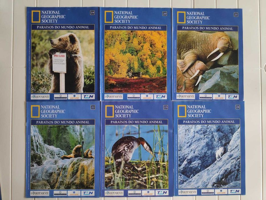 "Paraísos do Mundo Animal" da National Geographic Society