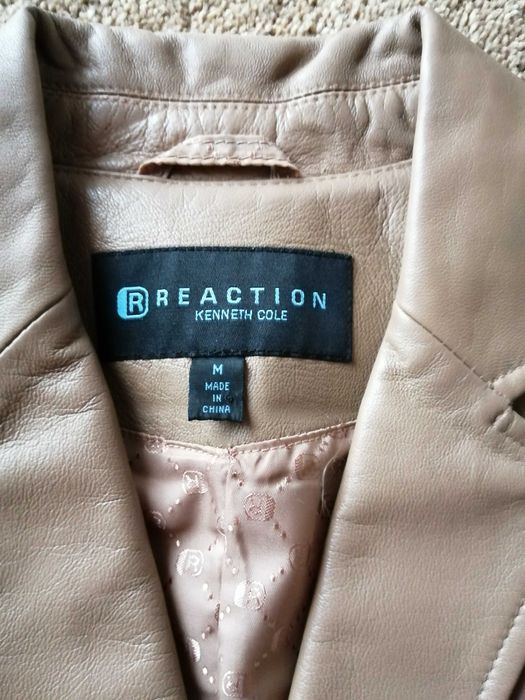 NOWA Marynarka/żakiet /kurtka skórzana Kenneth Cole Reaction, M/38