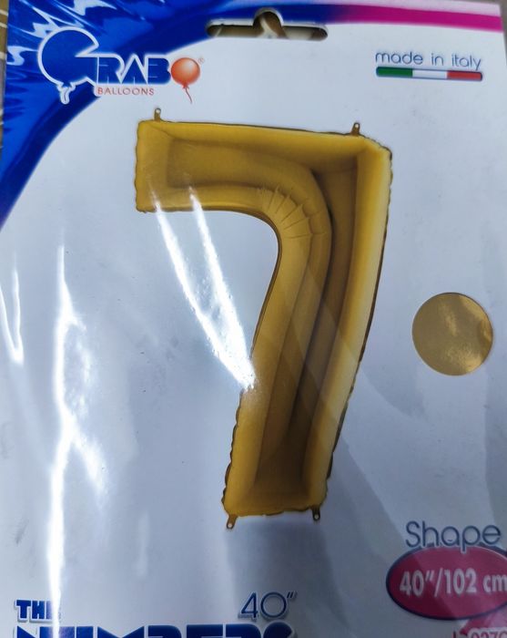 Vários números para aniversário coloridos