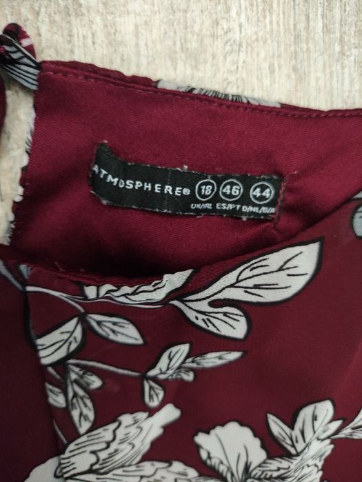 Śliczna sukienka w kwiatki 44 2XL Atmosphere ciążowa