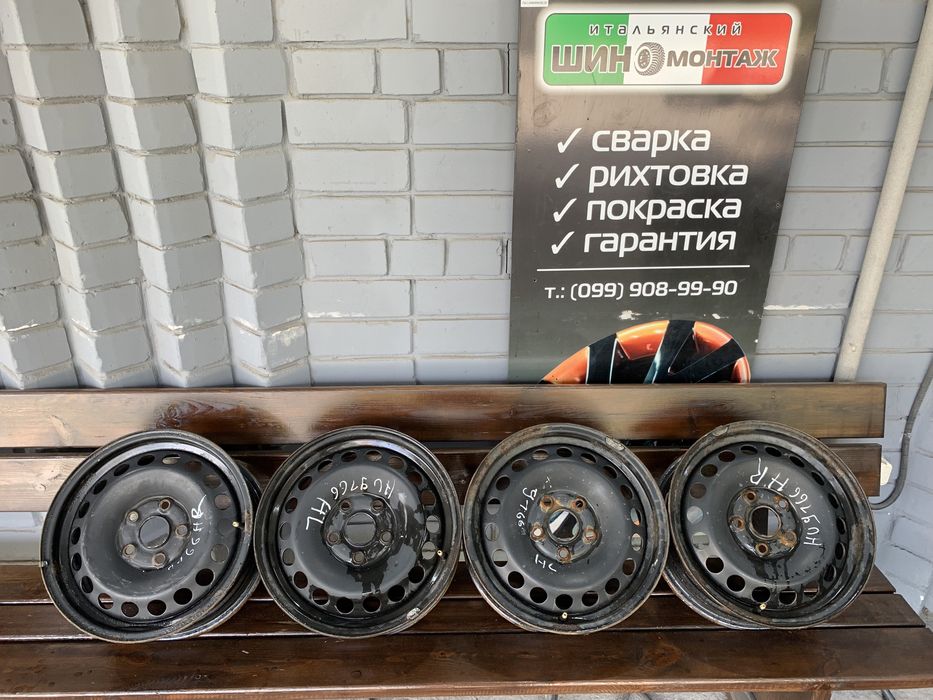 99 (306) Комплект стальных дисков VAG R15 5/112 ET43 DIA57.1