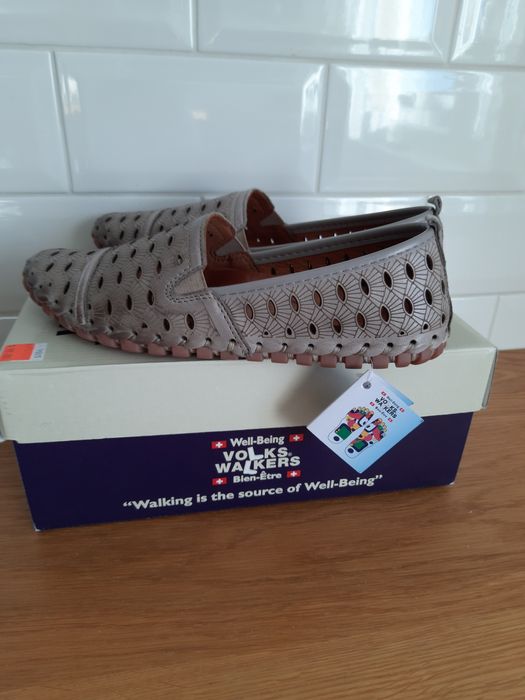 VOLKS WALKERS skórzane buty damskie rozm. 37