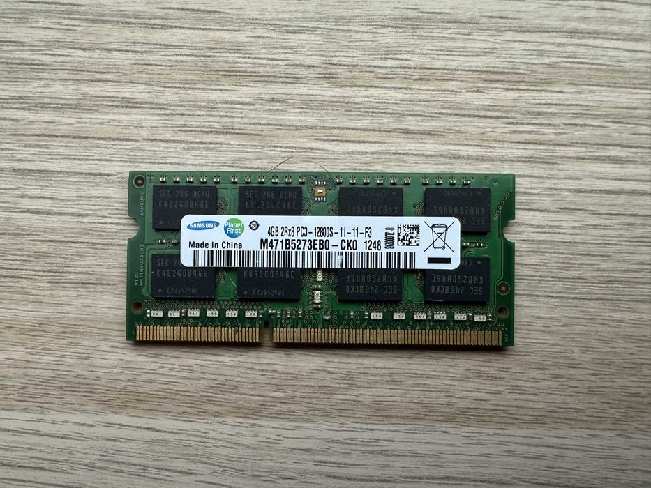 Pamięć 4GB DDR3 1600MHZ CL11 SO-DIMM Samsung