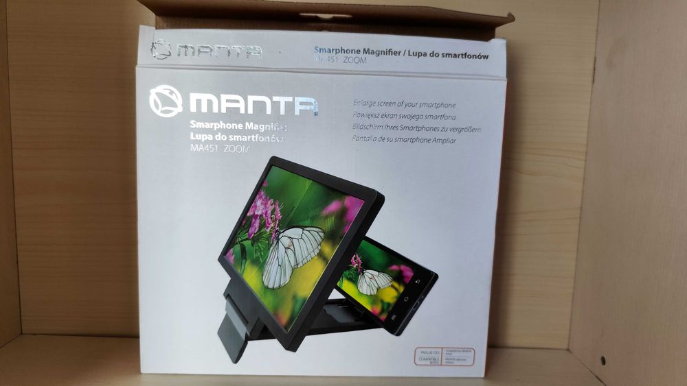 Lupa do smartfonów MANTA 20x10x2