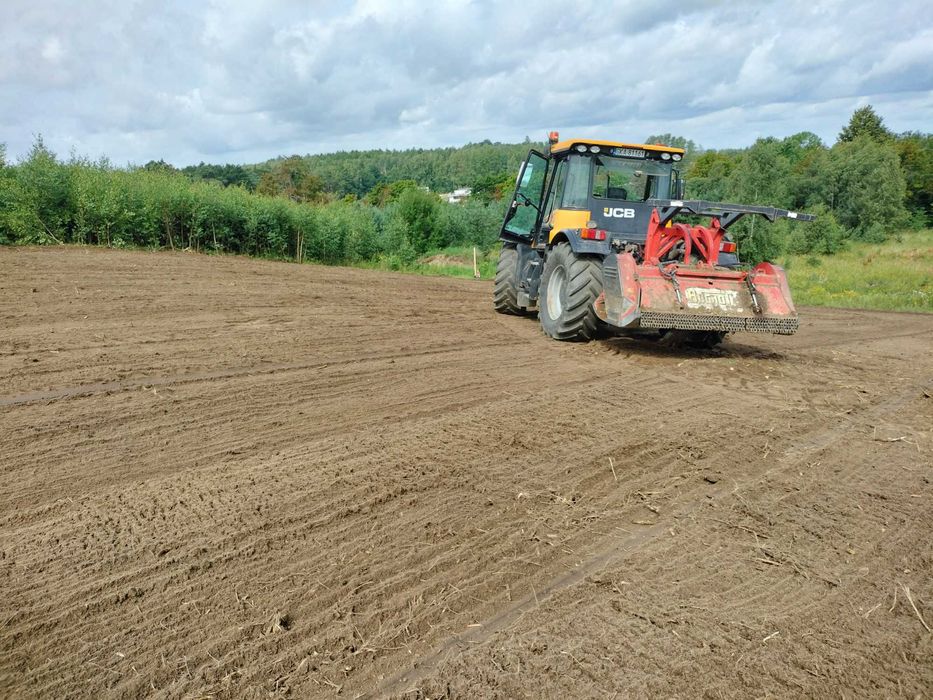 Mulczer leśny Oczyszczenie działki działek  terenu