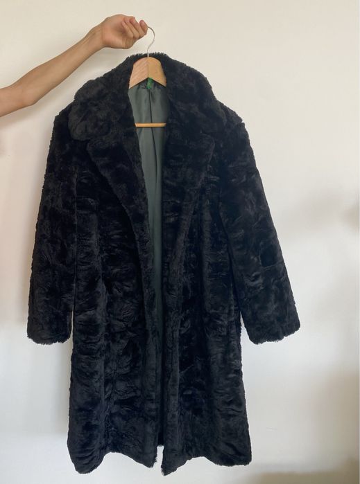 Casaco comprido de pelo Benetton