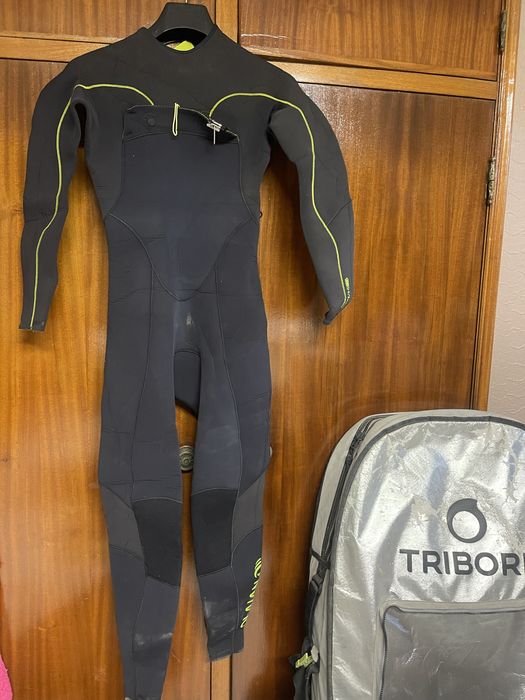 Prancha e fato bodybord