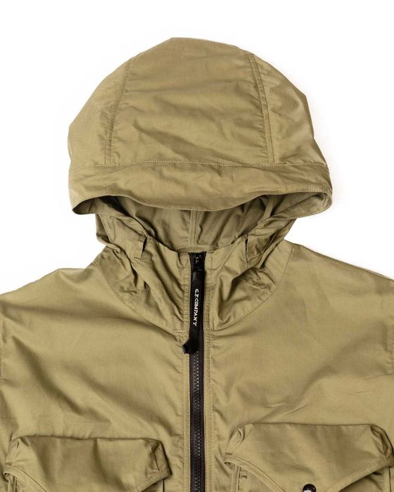 Куртка-сорочка C.P. Company Garment Dye Hooded Overshirt Olive