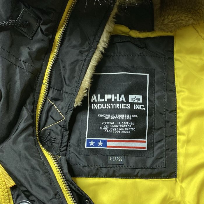 Парка Бомбер alpha industries N-2B