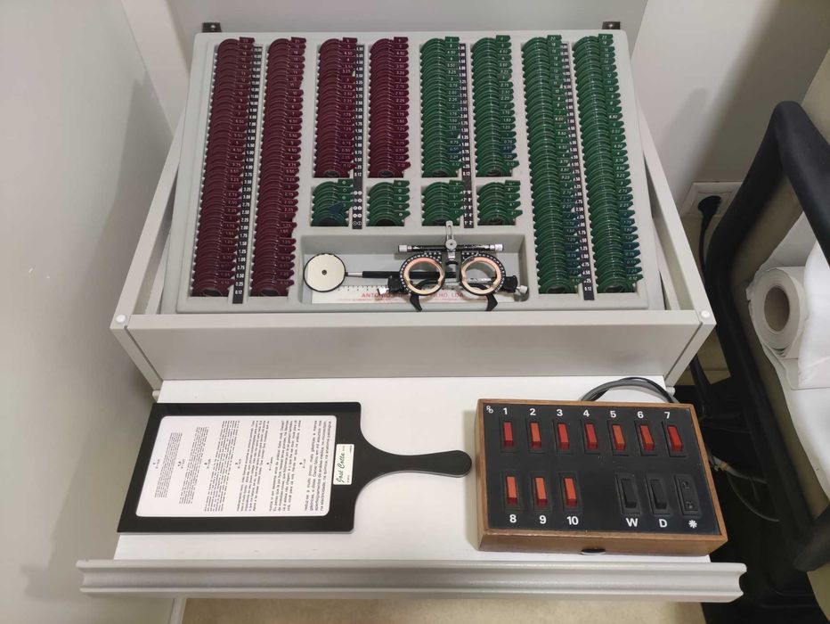 Equipamento médico de oftalmologia