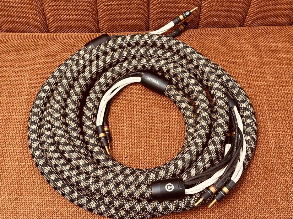 ViaBlue SC-6 Air Silver — серебряный кабель с раздельными жилами по ВЧ/СЧ/НЧ | пара 3 м, Single-Wire, разъёмы банан T6s