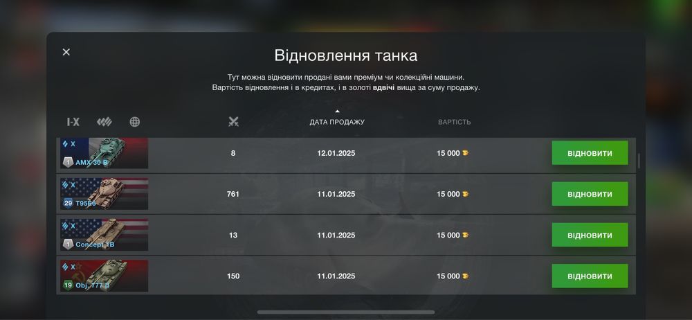 Продам акаунт World of Tanks Blitz
