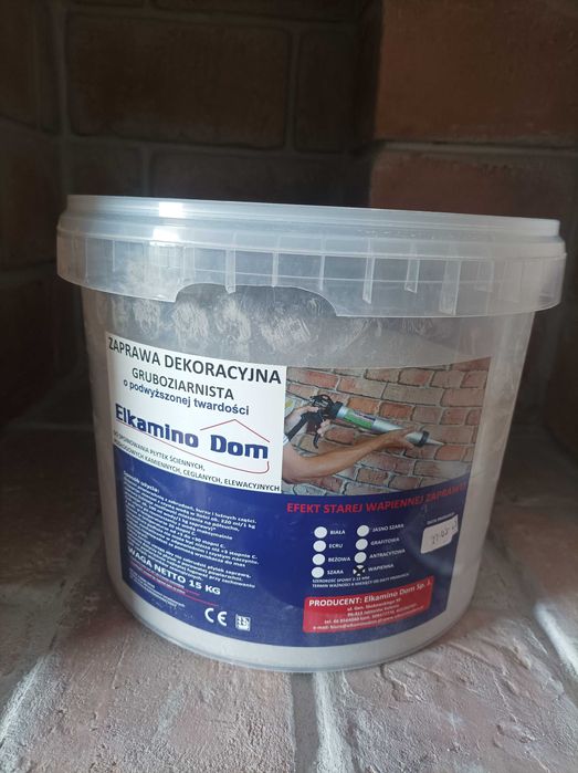 Fuga gruboziarnista wapienna 15 kg