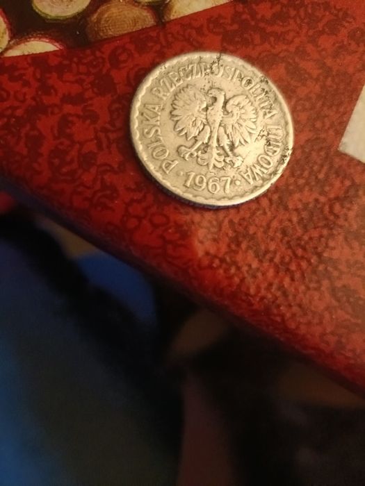 Wyjątkowa moneta 1 zł 1967 rok. Unikat