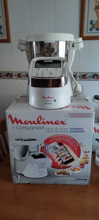 Robot de Cozinha Moulinex i-Companion XL com panela de cozer a vapor