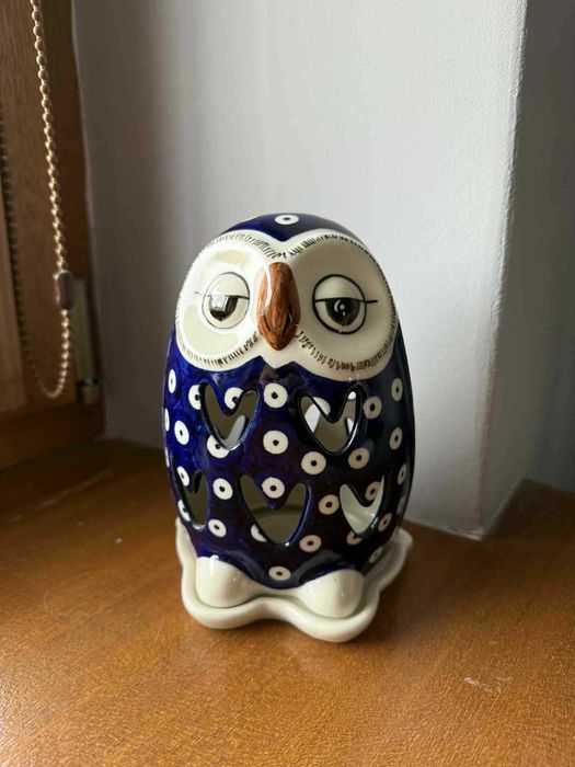 Lampion Sowa Bolesławiec