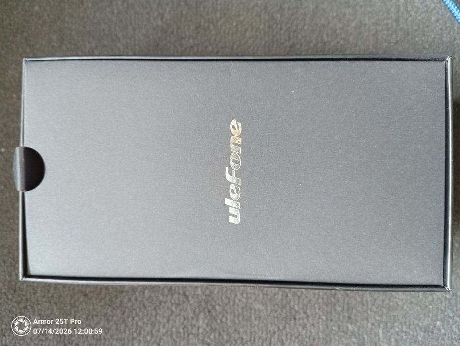 Ulefone Armor 25T Pro.
Візуальні збіги
Про це зображення
Огляд від ШІ



+13
На зображенні показано коробку смартфона Ulefone Armor 25T Pro