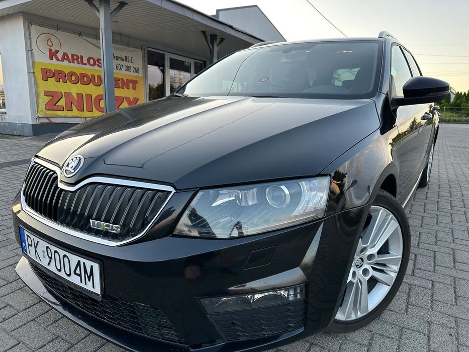 Skoda Octavia 2.0 Tdi RS-Niskki przebieg-164tys Nagłośnieni canton