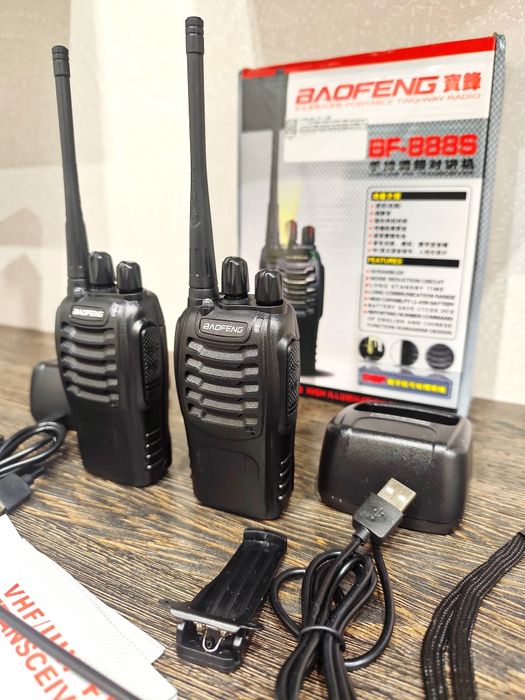 ‼️ Baofeng BF888S + антени•ціна за 2шт.‼️