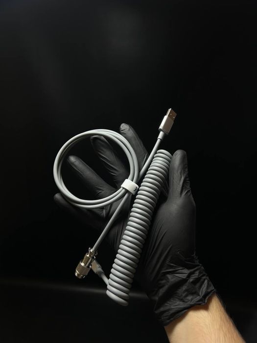 Кастомний кабель Attack Shark USB-A / USB-C для клавіатури та техніки