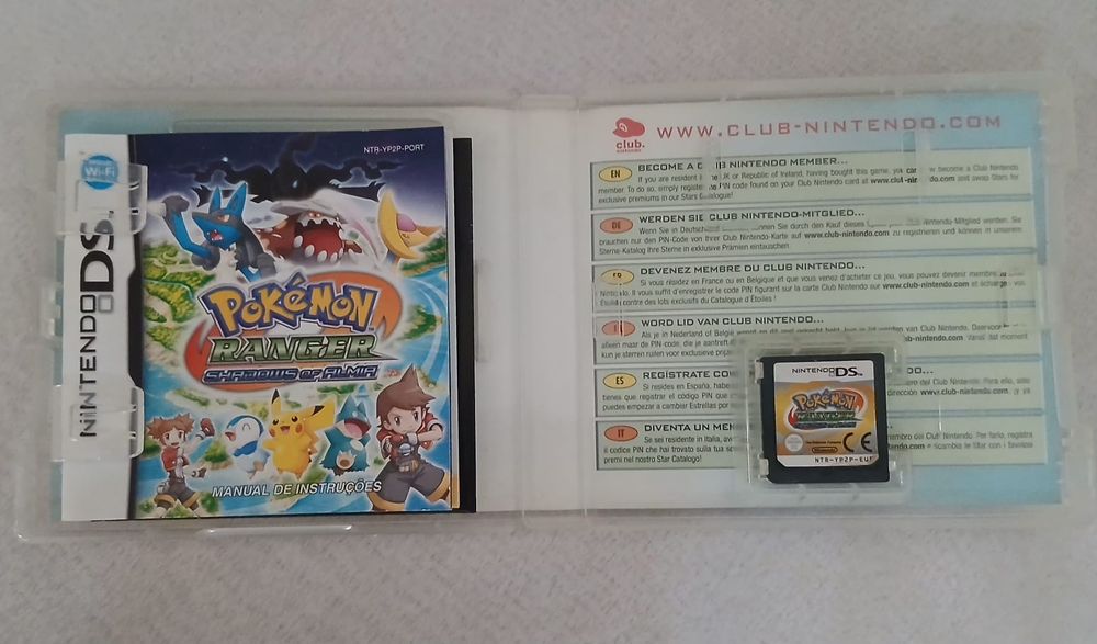 Pokémon Ranger Shadows of Almia Nintendo DS Completo
