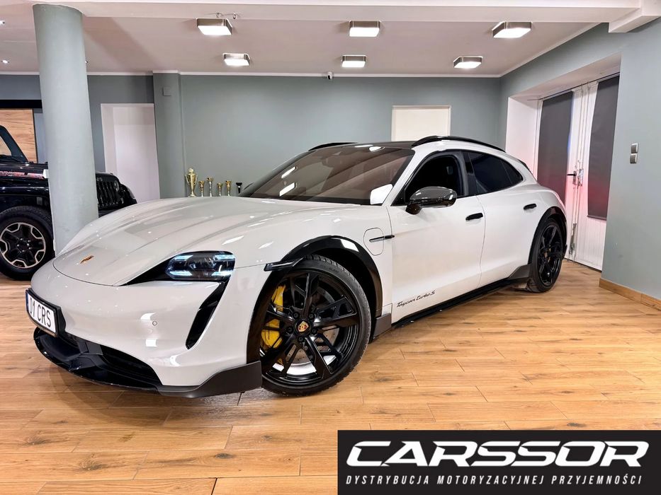 Porsche Taycan Bezwypadkowy na gwarancji Europa 761KM Turbo S FV23% Ceramiczne Hamulc