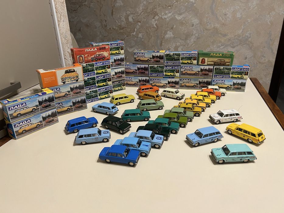 Модели авто СССР ВАЗ Масштаб 1/43