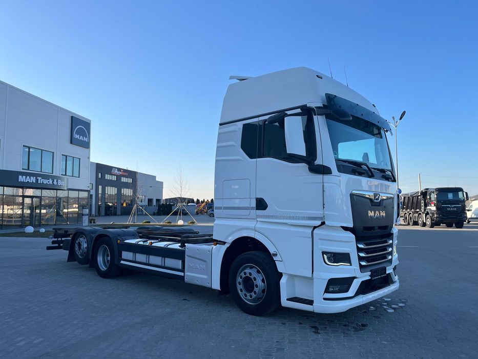 MAN TGX 26.510 6X2-2 LL CH шасі БДФ (BDF) 2022 Контейнеровіз