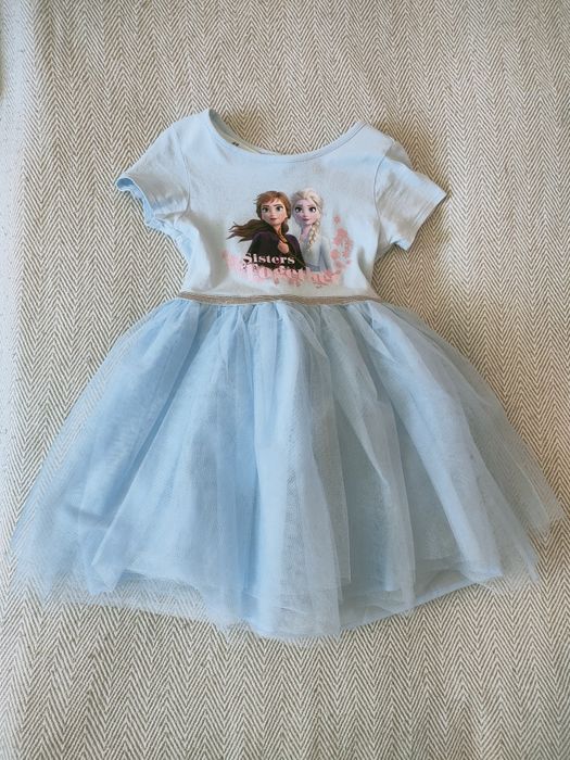 Sukienka Frozen H&M, 110/116, jak nowa!