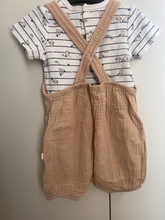 Conjunto jardineiras