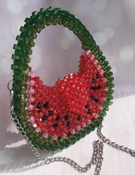 Сумка из бусин / сумочка з намистин / сумка ручної роботи
