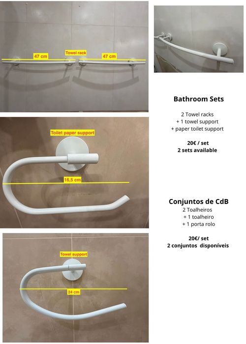 Casa de banho / Bathroom items