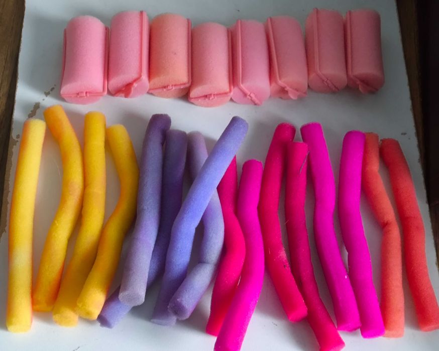 Шапочка для мелірование, бігуді різні і бублик-валік