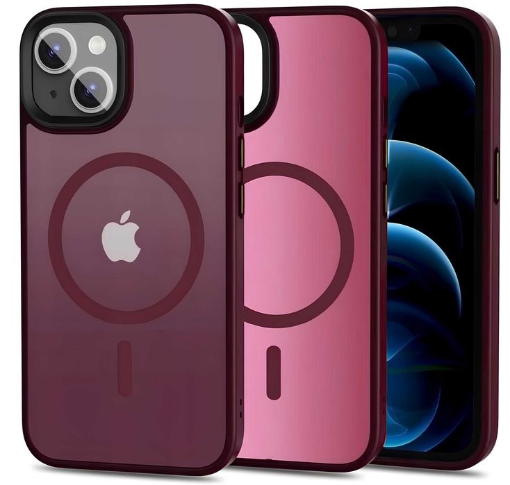 Plecki case nakładka MagSafe Apple Iphone 12-13 - 14 - 15 - 16 pro/max