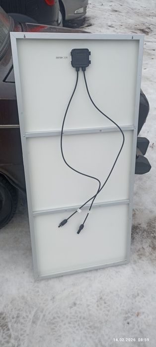 Сонячна панель 150Вт та контролер заряду 100А