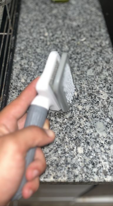 Escova para cão ( NOVA, NUNCA USADA)