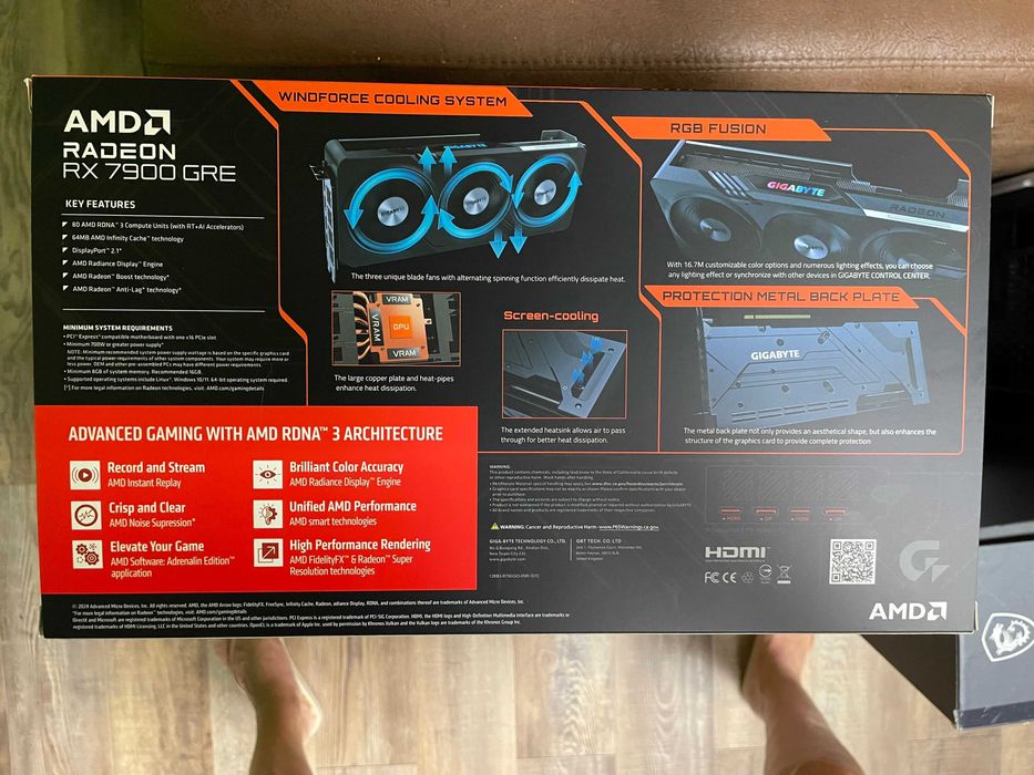 Placa Grafica AMD Radeon RX 7900 GRE 16 Gb